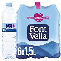 Los mejores  - Font Vella Agua Mineral Natural- 6 x 1.5L